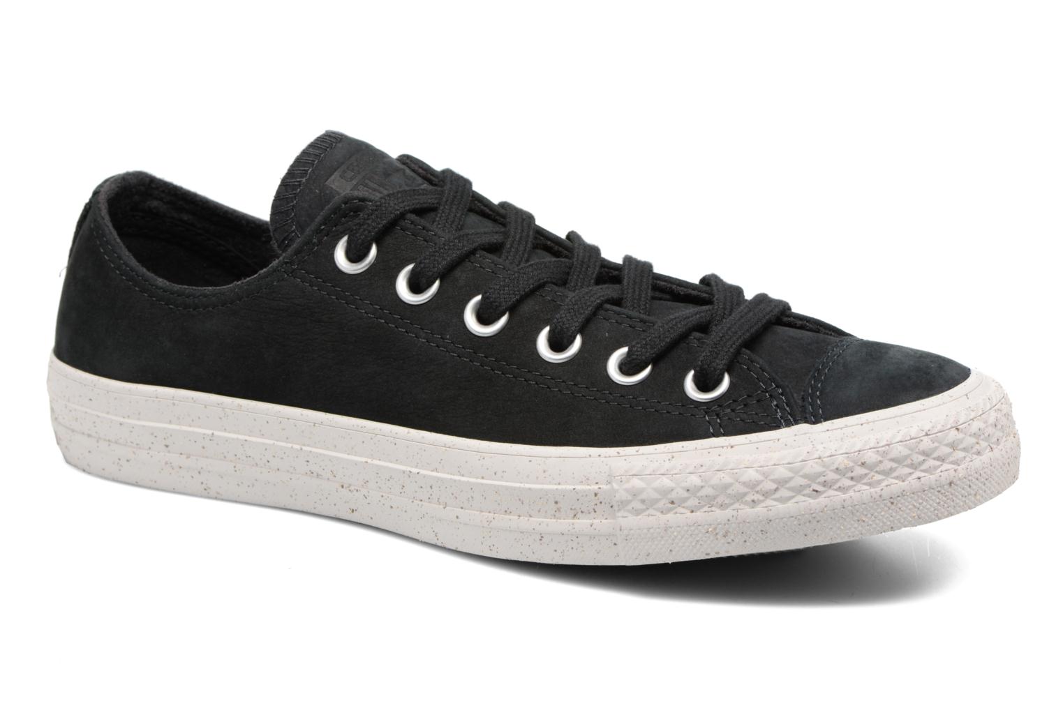 Zapatos promocionales Converse Chuck Taylor All Star Nubuck Ox W (Negro) - Deportivas Zapatos casuales salvajes Zapatos promocionales Converse Chuck Taylor All Star Nubuck Ox W (Negro) - Deportivas Zapatos casuales salvajes